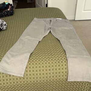 Banana Republic Slim Fit Gray Pants
